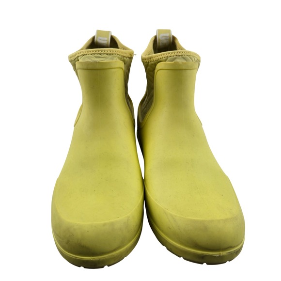 UGG Chevonne Yellow Waterproof Chelsea Rain Boots Womens 8 Dopamine - Picture 4 of 12